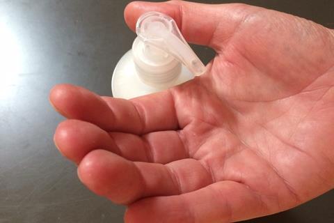 hand sanitiser