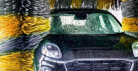 Getty mini car wash