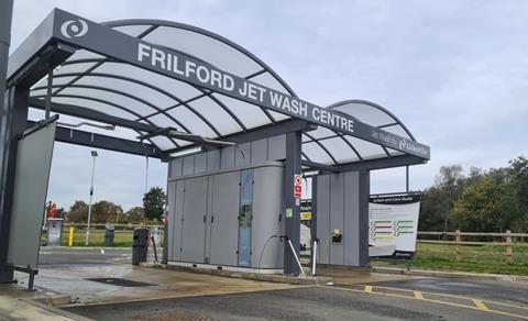 Budgens Frilford car wash 2025
