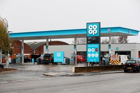 Co-op re-opens revamped forecourt with retail floorspace trebled after ...