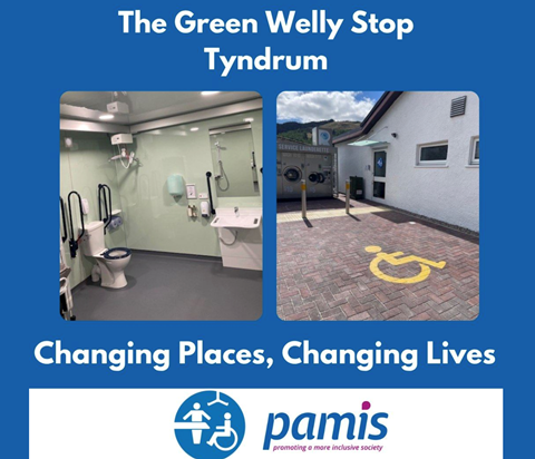 green welly changing places