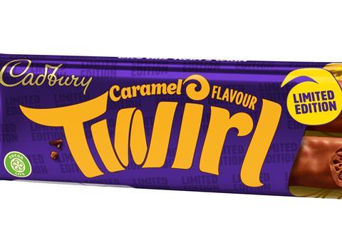 Cadbury Twirl Caramel