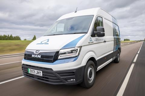 First Hydrogen fuel cell LCV demonstrator