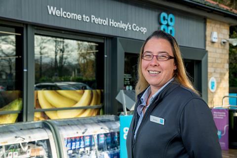 Store manager Alison Gannon.