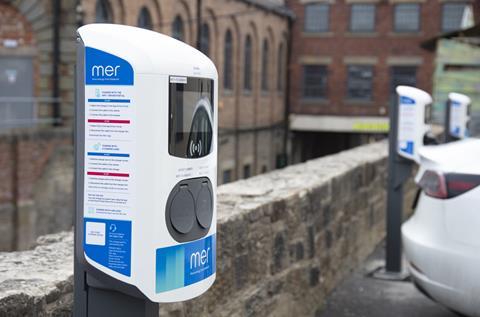 Mer installs charger at Hoults Yard, creative business village in Newcastle