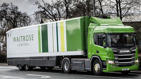 Waitrose truck