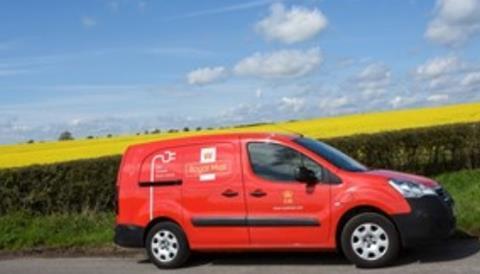 royal mail electric van