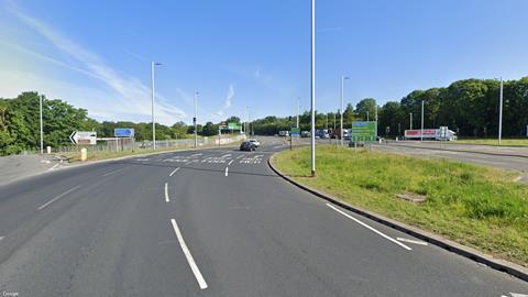 Runcorn new forecourt