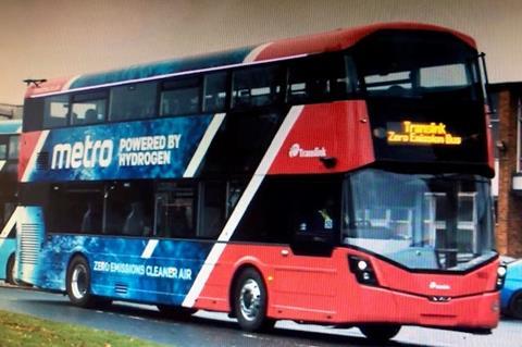 FT - Hydrogen bus - Wrightbus and Translink Zero in NI