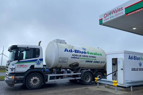 FT - Oil 4 Wales launches AdBlue 4 Wales