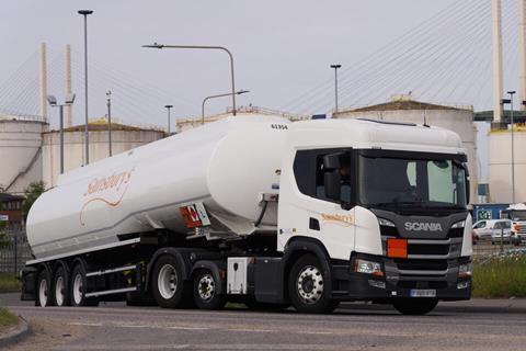 Sainsbury Tanker at Navigator terminal