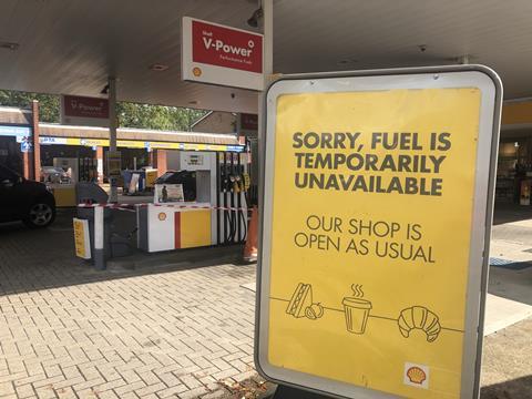 FT - fuel shortages-out of fuel