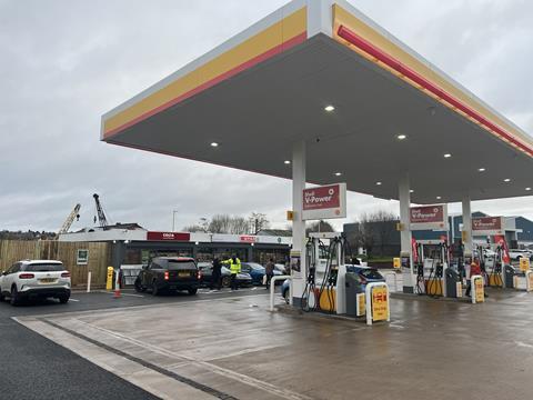 Mill Service Station, Dudley Road, Stourbridge - re-opened following £1.3m redevelopment