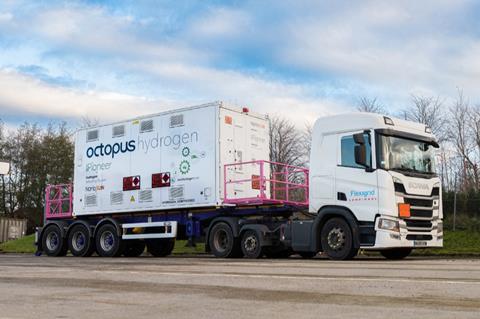 Greenergy Octopus Hydrogen delivery
