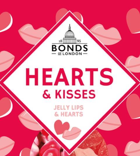 bonds hearts and kisses