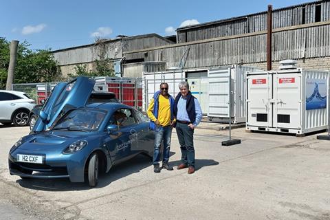 Amitava Roy and Hugo Spowers with another Rasa in Steyning