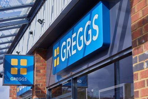 Greggs signage