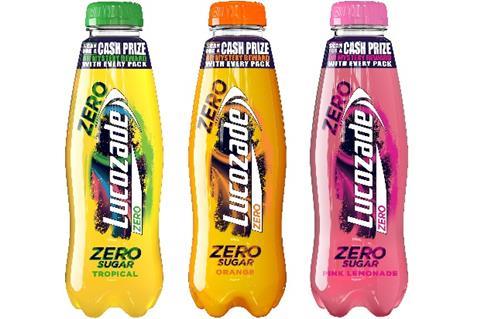 Lucozade Zero promotion