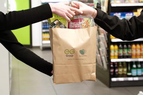 EG Group paper bag