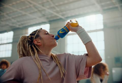 lucozade sport woman