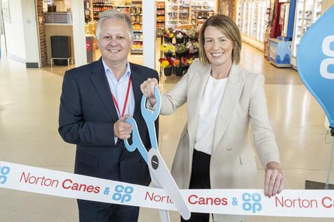 Katie Secretan and Tim Gittins open Norton Canes &Coop Store