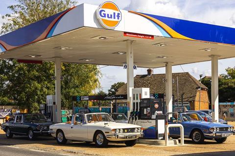 The West Sussex Stag Owners Club travelled in convoy through Sussex