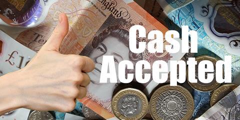 volumatic cash accepted