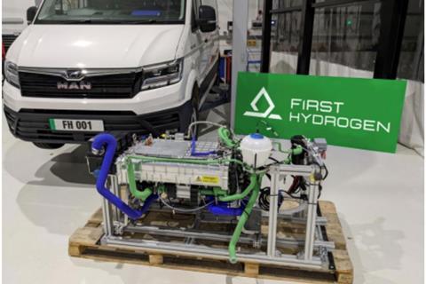 First Hydrogen van