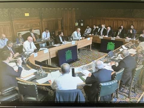 Supermarkets at MP hearing