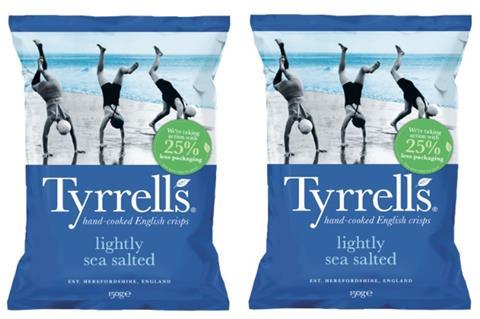 Tyrrells sustainable packaging