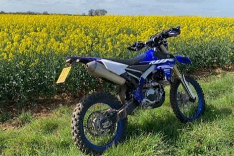 Stolen motorbike