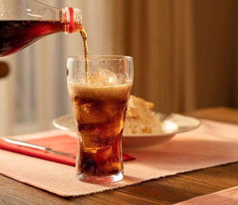 Getty soft drinks and food