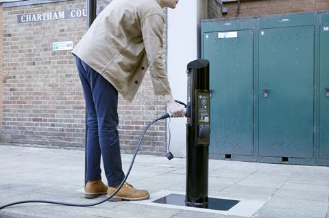 Connected Kerb Chameleon charger