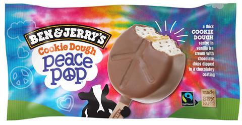 FT Ben & Jerry's PeacePop Wrap