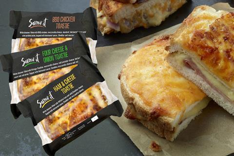 Country Choice toasties in pack