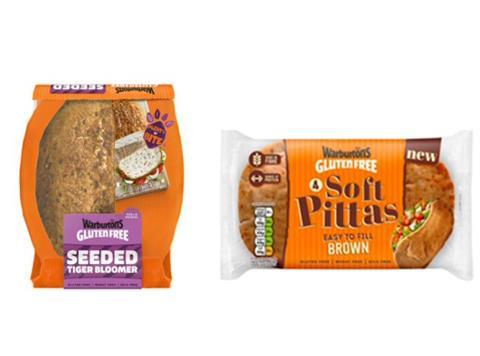 Warburtons gluten free range
