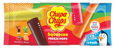 7 2x50ml Chupa Chups Squeezee visual