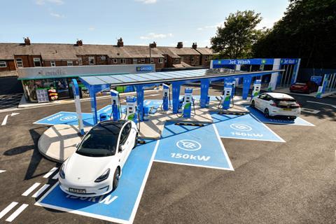 FT MFG's First EV Only Forecourt Opens In Stretford, Manchester