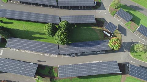 Renenergy solar car ports