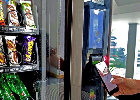 SmartContact on Vending Machine 2