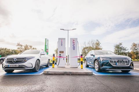 FT - Ionity EV chargers