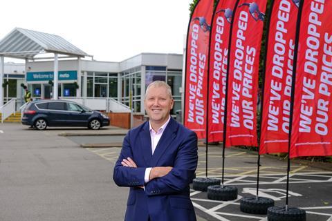 Moto Hospitality Chief Executive Ken McMeikan launches fuel price drop campaign - 780x520