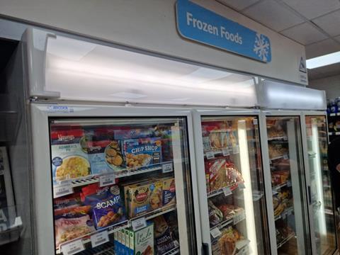 Frozen Food in-store