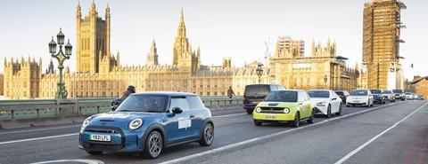 FT SMMT electric vehicles Electrified 2021 Westminster Bridge crop