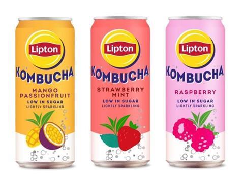 lipton kombucha