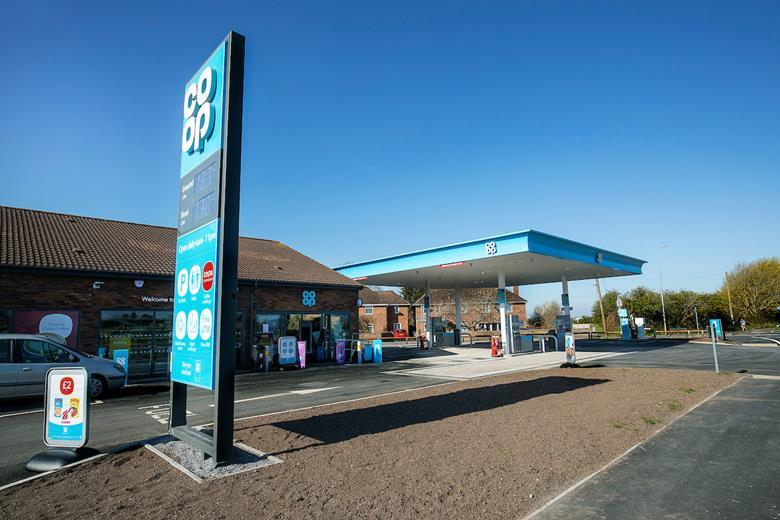 Coop reopens petrol filling station after major investment and adding